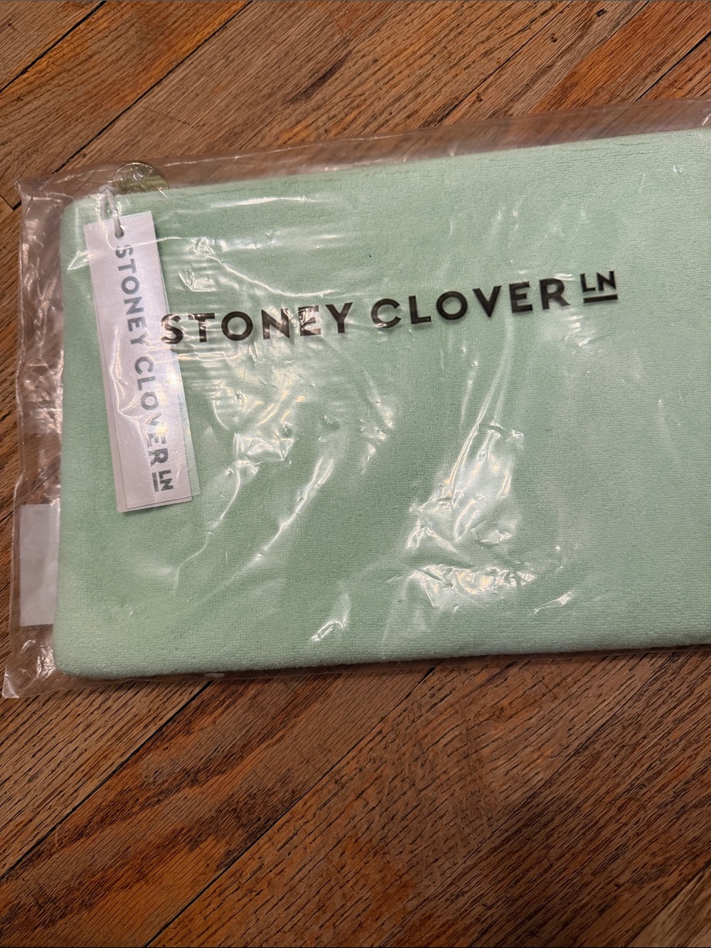 Stoney Clover Lane Apple Terry Flat Pouch